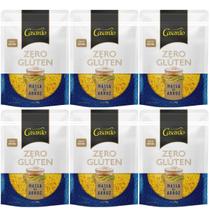 Kit 6 massa curvi premium fonte de proteina fibras naturais sem gluten 200g casarão