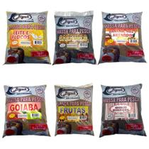 Kit 6 Massa Para Pesca Bigua 500g Melhores Sabores Pesqueiro Kit 6 Massa Para Pesca Bigua 500g Melhores Sabores Pesqueiro