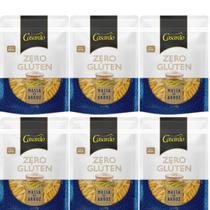Kit 6 Massa Penne Premium Fonte De Proteina Sem Gluten 500G