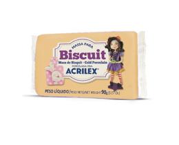 Kit 6 Massa Pronta para Biscuit Porcelana Fria 90g - Acrilex