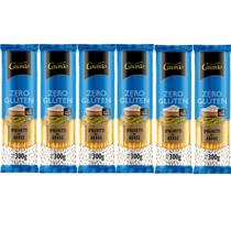 Kit 6 massa spaghetti premium fonte de proteina fibras naturais sem gluten 300g casarão Kit 6 massa spaghetti premium fonte de proteina fibras naturais sem gluten 300g casarão