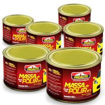 Kit 6 Massas de Polir Nº 2 Base Água Carro Moto Caminhão Automotivo Proauto 500g Kit 6 Massas de Polir Nº 2 Base Água Carro Moto Caminhão Automotivo Proauto 500g