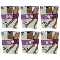 Kit 6 Meia-Calça Clássica Fio 20 Natural Claro EG - Trifil Kit 6 Meia-Calça Clássica Fio 20 Natural Claro EG - Trifil