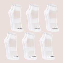 Kit 6 Meia Lupo Dry Academia Corrida Cano Médio Poliamida