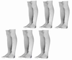 KIT 6 Meião Kanxa Profissional Top Adulto