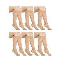 Kit 6 Meias 3/4 Europeu Trifil W06106/6106 Fio 20
