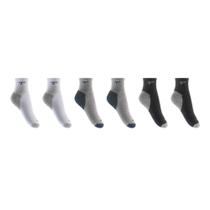 Kit 6 Meias Cano Medio Esportiva Anatomica Adulto Torp 9506 Kit 6 Meias Cano Medio Esportiva Anatomica Adulto Torp 9506
