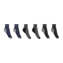 Kit 6 Meias Cano Medio Esportiva Anatomica Adulto Torp 9506 Kit 6 Meias Cano Medio Esportiva Anatomica Adulto Torp 9506