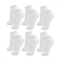 Kit 6 Meias Puket Colegial Festas Invisivel Sapatilha