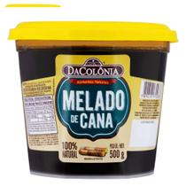 Kit 6 melado de cana natural 500g melaço melaco dacolonia