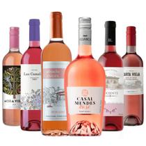 Kit 6 Melhores Vinhos Rosés do Divvino