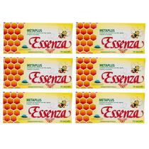 Kit 6 Metaplus 75 Sachês Com Mel Agrião e Própolis - Essenza
