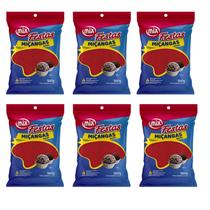 Kit 6 Miçanga Para Bolos Decoração Cobertura Brigadeiros Docinhos Mix