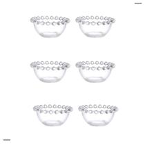 kit 6 Mini Bowl de Cristal para Petiscos e Molhos 8cm Shopsul kit 6 Mini Bowl de Cristal para Petiscos e Molhos 8cm Shopsul