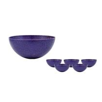 Kit 6 Mini Bowl Fibra Madeira Green Colors Lilás 240Ml Kit 6 Mini Bowl Fibra Madeira Green Colors Lilás 240Ml