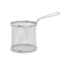 Kit 6 Mini Cesto Aramado para Servir Porções De Batata Frita