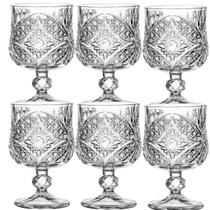 Kit 6 Mini Copos Taça Dose Shot Licor Drink 45 Ml 6 Peças Kit 6 Mini Copos Taça Dose Shot Licor Drink 45 Ml 6 Peças