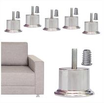 Kit 6 Mini Pé Cama Box Baixo Castor Gazin Ortobom 3,5cm
