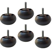 Kit 6 Mini Pe Cama Box Baixo Castor Gazin Ortobom 3cm Mini Kit 6 Mini Pe Cama Box Baixo Castor Gazin Ortobom 3cm Mini