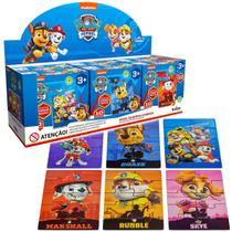 Kit 6 Mini Quebra Cabeça Patrulha Canina Paw Patrol Madeira Kit 6 Mini Quebra Cabeça Patrulha Canina Paw Patrol Madeira