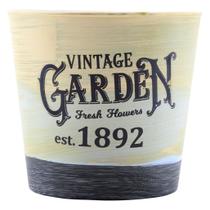 Kit 6 Mini Vasos De Planta Cachepot Estampados Decorados 12,5cm Kit 6 Mini Vasos De Planta Cachepot Estampados Decorados 12,5cm