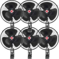 Kit 6 Mini Ventilador Veicular Carro Caminhão ônibus De 20cm