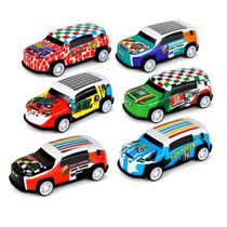 Kit 6 Miniatura Carrinhos Estampados Com Pull Back Fricção Colecionáveis DMC6607 Kit 6 Miniatura Carrinhos Estampados Com Pull Back Fricção Colecionáveis DMC6607
