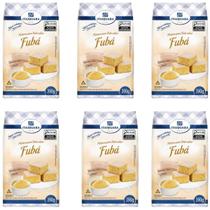 Kit 6 Mistura Para Bolo Sabor Fubá Itaiquara 390g Kit 6 Mistura Para Bolo Sabor Fubá Itaiquara 390g