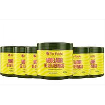 Kit 6 modeladores 500g - Para tranças e Penteados - Fio de Fada Kit 6 modeladores 500g - Para tranças e Penteados - Fio de Fada