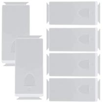 Kit 6 Módulo Pulsador Campainha Tramontina 6A 250V Branco