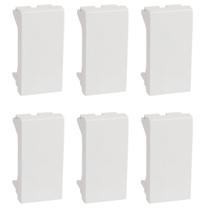 Kit 6 Módulo Tampo Cego Pial Plus 631047 Cor Bege Kit 6 Módulo Tampo Cego Pial Plus 631047 Cor Bege