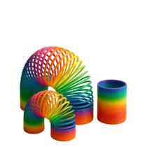 Kit 6 Molas Coloridas Arco-Íris Brinquedo Mágica Maluca Divertido Kit 6 Molas Coloridas Arco-Íris Brinquedo Mágica Maluca Divertido