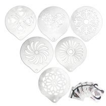 Kit 6 Moldes Decorativo em Inox Café Barista Cafeteria 8,5cm Kit 6 Moldes Decorativo em Inox Café Barista Cafeteria 8,5cm