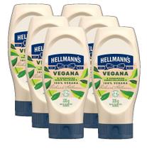 kit 6 Molho Tipo Maionese Vegano Hellmann's Squeeze 335g kit 6 Molho Tipo Maionese Vegano Hellmann's Squeeze 335g