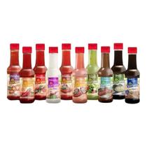 Kit 6 Molhos 150ml Real Sabor Temperos em geral