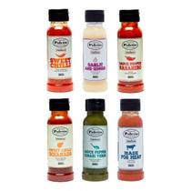 Kit 6 Molhos Premium Para Churrasco E Lanches Poletto
