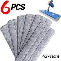 KIT 6 Mop panos absorventes super thick mop panos -S10-1 COR:Pano esfregão *6 KIT 6 Mop panos absorventes super thick mop panos -S10-1 COR:Pano esfregão *6