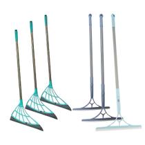 Kit 6 Mop Rodo Mágico Silicone Ergonômico Multiuso Extensor Fácil Limpeza Vidro Extensor Vassoura