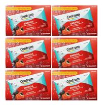 Kit 6 Multivitamínico Centrum Energia Em Pó C/12 Envelopes Kit 6 Multivitamínico Centrum Energia Em Pó C/12 Envelopes