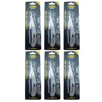 Kit 6 Navalhete Aço Inoxidável Linha Gold 1112 - Sekich