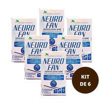 KIT 6 Neurofan Fosfatidilserina C/ associacoes 60caps Flora Nativa