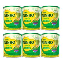 Kit 6 Ninho 3+ Fases Nutri Pré Escolar 800g