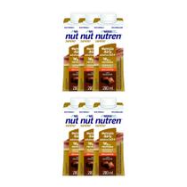 Kit 6 Nutren Senior Zero Lactose Sabor Chocolate com 16g de Proteínas 200ml