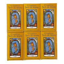 Kit 6 O Legítimo Taro Waite 22 Cartas Plastificado Manual Kit 6 O Legítimo Taro Waite 22 Cartas Plastificado Manual
