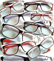 Kit 6 Óculos De Leitura Para Perto Descanso Grau Modelos diversos Cores Diversas - J.L