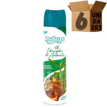 Kit 6 Odorizador De Ambientes Bambu Arboral 180g/400ml Lev&uze