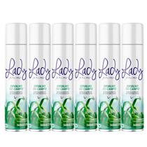 Kit 6 Odorizador Lady Prime Orvalho Do Campo 360Ml - My Place Kit 6 Odorizador Lady Prime Orvalho Do Campo 360Ml - My Place