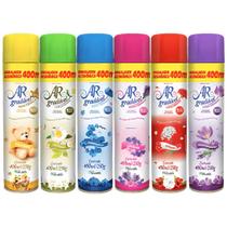 Kit 6 Odorizadores de Ambiente Kelldrin Aerossol 400ml Bom Ar Gradável