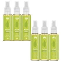 Kit 6 Óleo Capilar Babosa Cabelos Danificados 120Ml -Pepilon