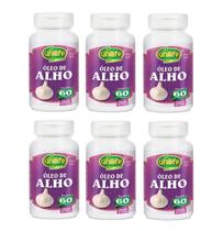 Kit 6 Óleo De Alho - Unilife - 60 Cápsulas Cada Frasco